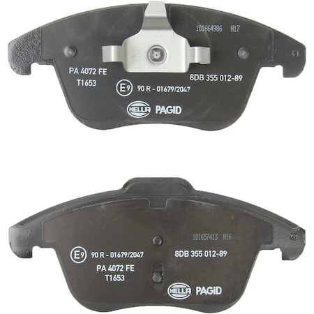 Pagid Brakes Disc Brake Pad, 355012891 355012891
